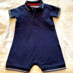 COPY - Petit Bateau kids navy onesise